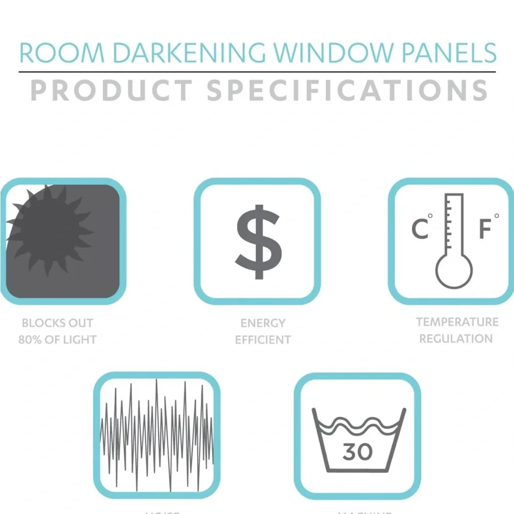 Lush Decor Weeping Flowers Room Darkening Curtain Panel Pair - Picture 8 of 9